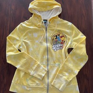 Sesame Street zip Up Hoodie EUC